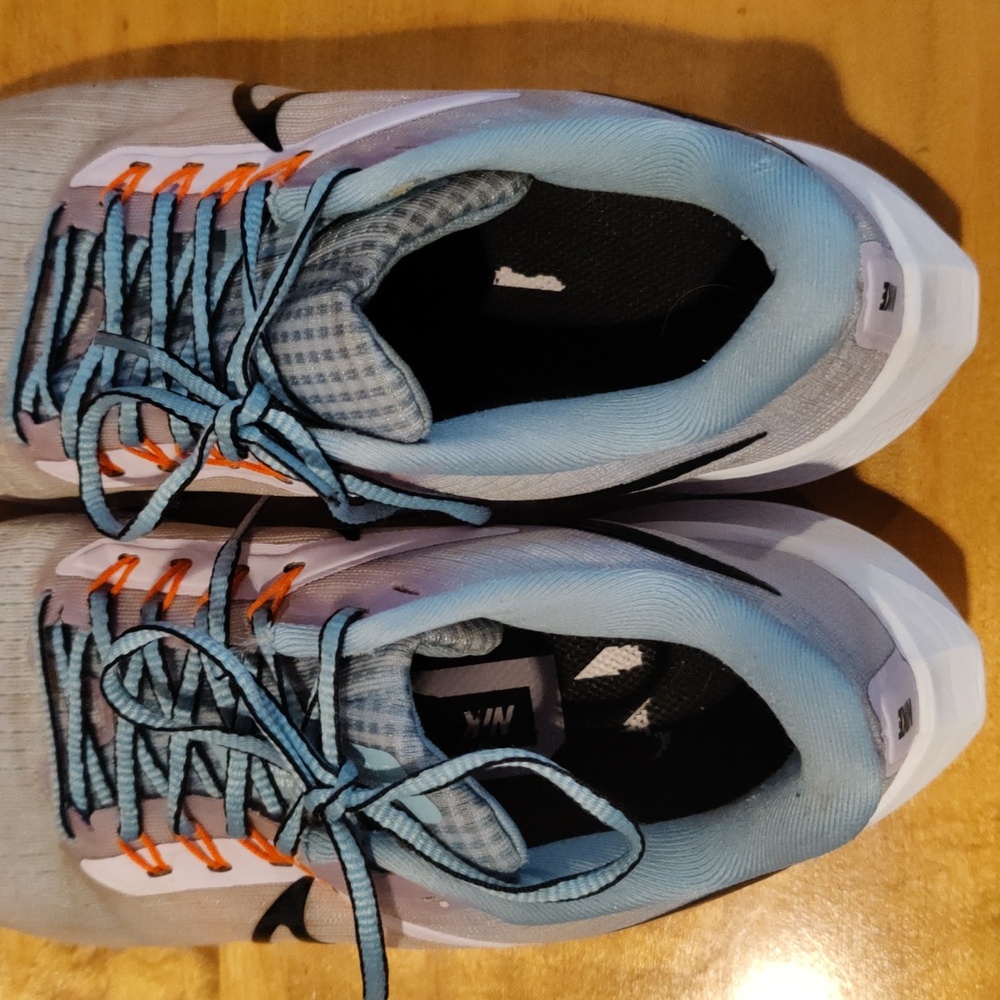Nike Air Zoom Pegasus 39 tie dye effect gray purple orange and blue  size 9.5 - Picture 8 of 11